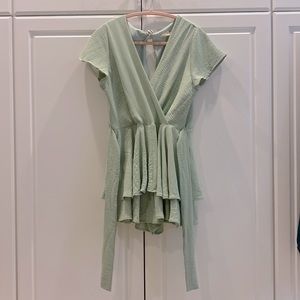 Altar’d State- Mint Green Romper